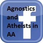 Facebook page for agnostics and atheists in AA