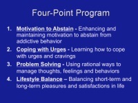 SMART Recovery Four Point Program