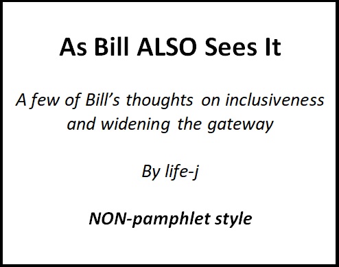 As Bill ALSO Sees It